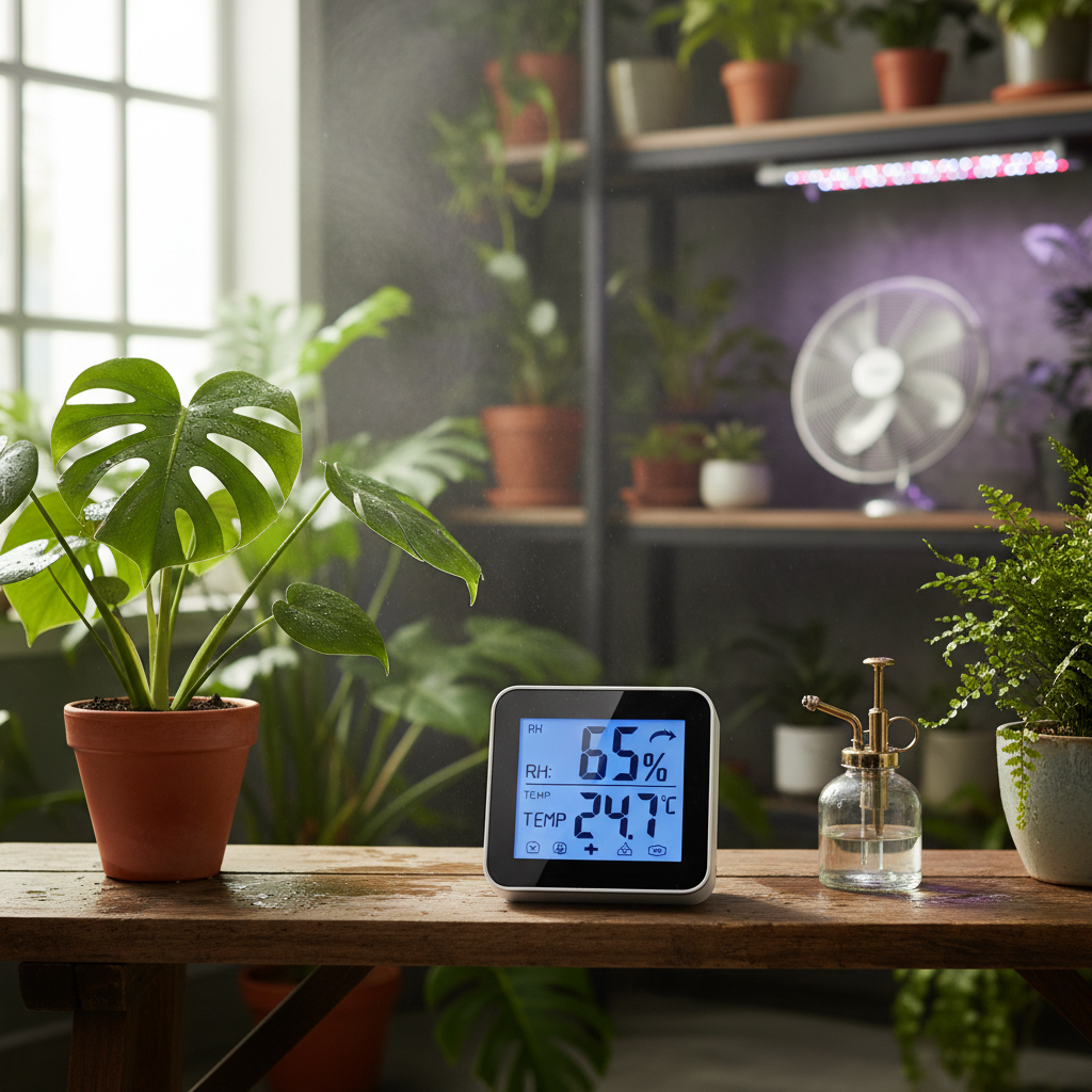 Choosing the Best Digital Hygrometer for Your Green Room