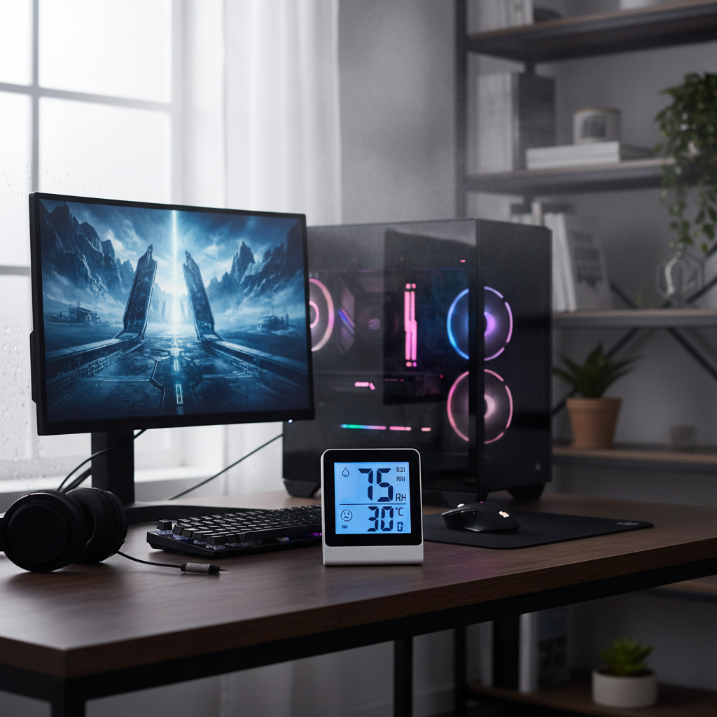 Safeguarding Your Setup: Choosing the Best Digital Hygrometer for Heavy Duty Gaming